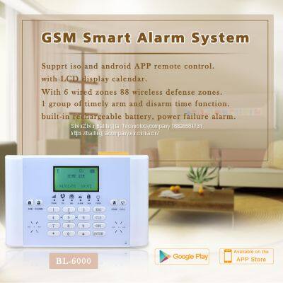Free Sample 4G Security Alarm ,GSM WIFI Home Alarm System With Smart Home Appliance Control photo-5