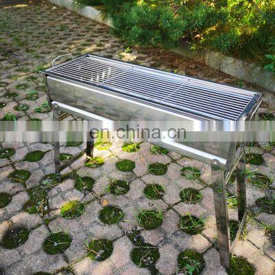 BBQ Grill Cabinet Stainless Steel Barbique Folding BBQ Grill Built In Outdoor