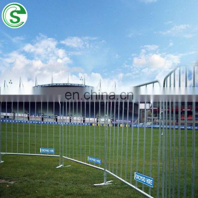 Guangdong Supply  Galvanized Detachable Crowd Control Barrier Portable Safety Barriers