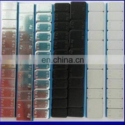 Round Corner Blue Tape Fe Adhesive Wheel Weight photo-4