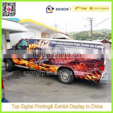 custom die cut stickers for car body decoration