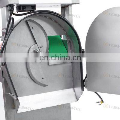 LONKIA Electric Leafy Vegetable Cabbage Lettuce Romaine Slicer Shredder Cutting Machine With Belt Removable photo-4