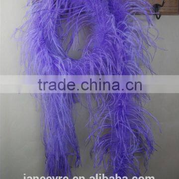 Wholesale Feather Dyed Ostrich Feather Boa For Decorate