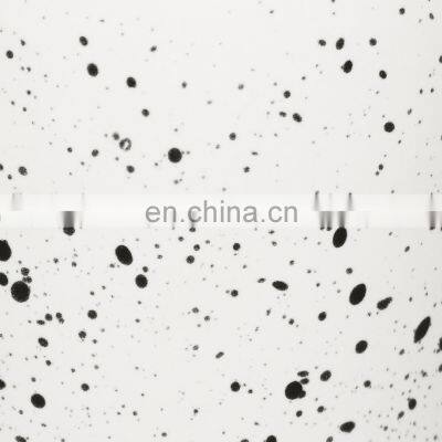 Cylinder Sprinkles Matte Candle Jar Splatter Paint Candle Vessels Speckled Customize New Ceramic Candle Jar photo-2