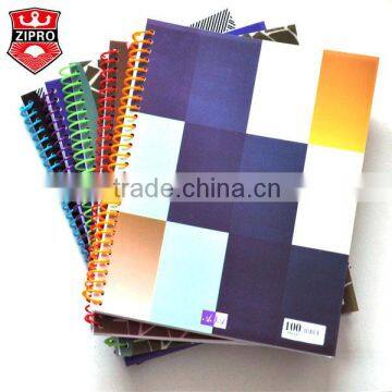 pp pvc hardcover notebook with spiral notebook