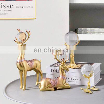 Home Decor Pieces Interior Modern Nordic Living Room Gold Accessories Other Decor Luxury Crystal Home Table Decoration For Home