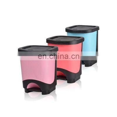 Popular high class plastic wholesale plastic trash cans bin garbage for all place