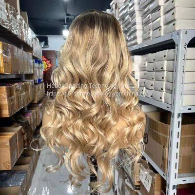 High Density Full Lace Human Hair Wig With Factory Price