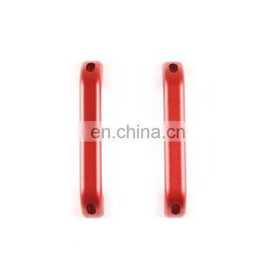 For 04-18 Land Rover Defender car accessories A pillar puller protection aluminum red 2 pieces set