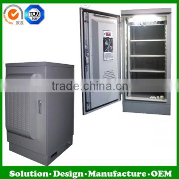 IP55 outdoor cabinet for telecom and cable management