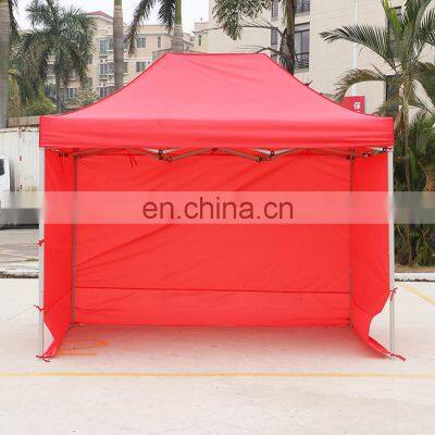 10x10 White steel frame reinforced waterproof trade show canopy folding tent with walls