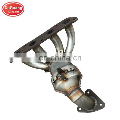 XUGUANG  high quality exhaust front manifold part catalytic converter for Lifan X60 New model