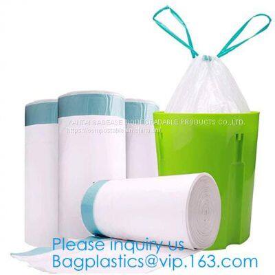 Eco Friendly Compostable Biodegradable Commercial Bags,100% Environment Friendly Compostable Cornstarch Garbage Bags Pac photo-2
