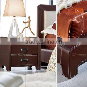Genuine Leather Mirror Dresser Furniture photo-3