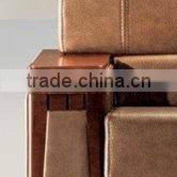 Oupusen 2016 New 1 1 3 Office Wooden Sofa Set photo-3