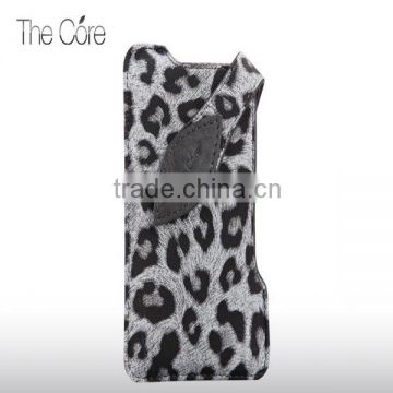 hot wallet mobile cover with panther skin printing