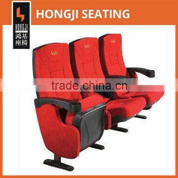 movable cinema chair fabric theater movie seat HJ813