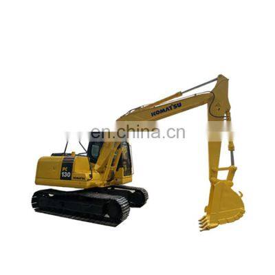 japanese used komatsu pc130 wheel excavator for sale