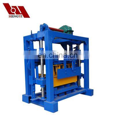 QT4-40 Russian Brick Making Machine,used Interlocking Brick Machine for Sale,concrete Block Making Machine in Tanzania