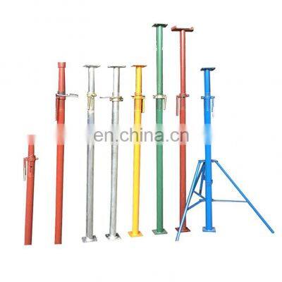 Building Concrete Slab Galvanized adjustable pipe support scaffolding slab acro jack acrow prop