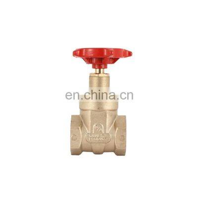 LIRLEE Forged brass high pressure 1inch 2inch 3inch 4inch gate valve