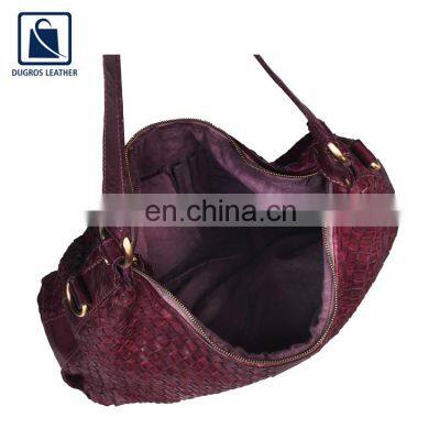 New Trendy Fashion Excellent Quality Leather Women Handbag for Sale