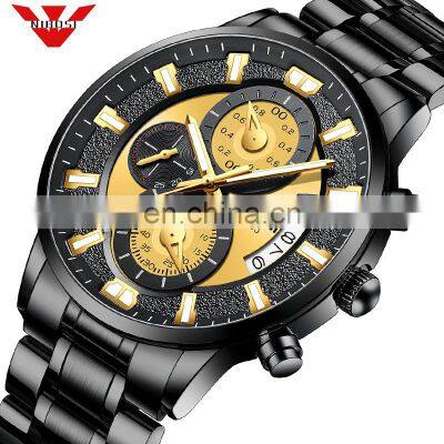 NIBOSI Watch Men Waterproof Casual Luxury Brand Quartz Military Sport Watch Business Clock Men's Wristwatches