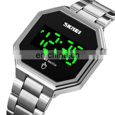 New Arrival Skmei 1696 Black Gold Sport Led Watch for Men Wristwatch Metal Made in China photo-2