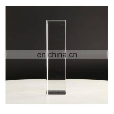 Outdoor Interior Transparent Crytal Solid 190X190X80mm Wall Decoration Glass Brick