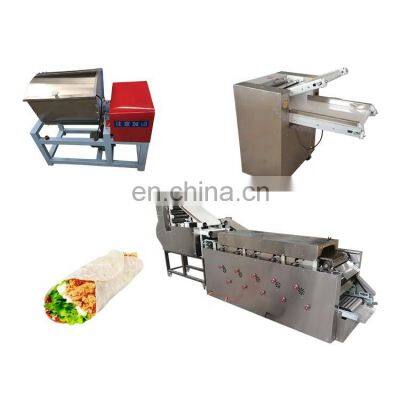 China supplier pita bread dough chapati sheeter press roti prata  machine automatically