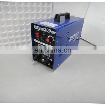 Hot Sale MOSFET Portable INVERTER DC TIG Welder TIG-200S Welding DC MOTOR Earth Clamp 0.93COS 420*165*270mm 50/60HZ 4.6KVA 8.0KG photo-2