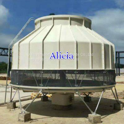 Open Type Cross Flow Industrial FRP Square Water Cooling Tower photo-4