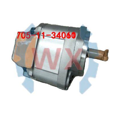 705-11-34060 Hydraulic Oil Gear Pump For Komatsu GD705A-4 Grader Vehicle