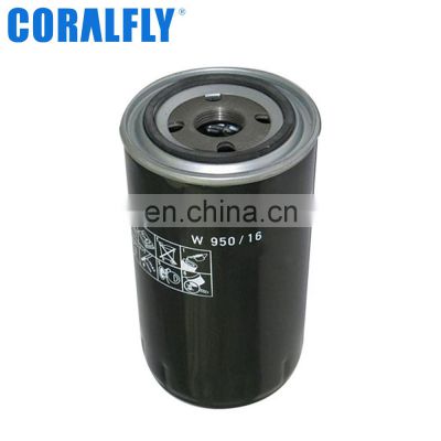 Tractor truck oil filter w950 w950-39 w950/31 w950/18 w950/7 w950/39