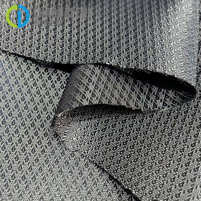Developmental Fabric 300D Filament Yarns Diamond Dot GRS Dyeing 100%RPET Recycled Polyester Oxford Fabric For Luggage photo-4