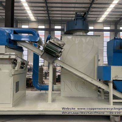 Cable Wire Granulator Machine For Copper And Plastic Separating