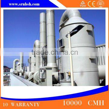 Green System Acid Fume Scrubbing Tower Scrubber System for waste gas treatment