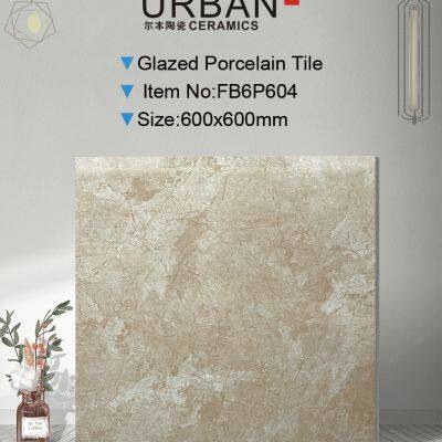 600X600mm Vitrified Ceramic Foshan Glazed Polished Porcelain Floor Wall Matt Tile photo-2