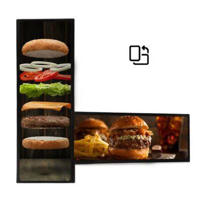 28.6-inch smart medical touch screen Multimedia advertising screen bar display Capacitive touch screen HD LCD display