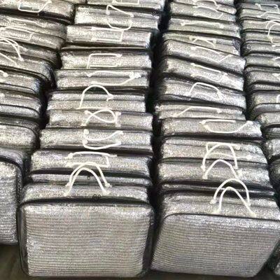 14 ft X 10 ft Summer Holiday Car and Dog Kennel Use Woven Silver Shade Mesh