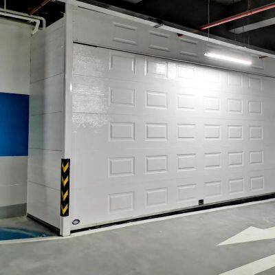 Modern Intelligent Control Panel Automatic Gate Residential Sectional Aluminum Garage Doors for Homes Premium Home Access photo-2