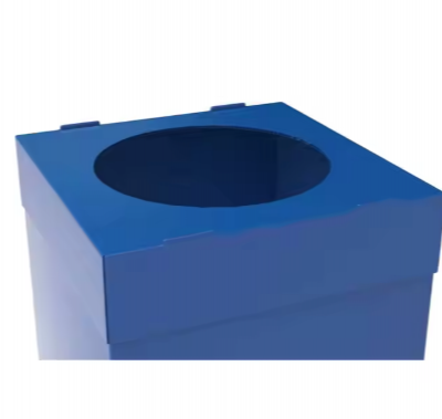 Custom Logo Recyclable Waste Box Made of PP Sheet photo-2