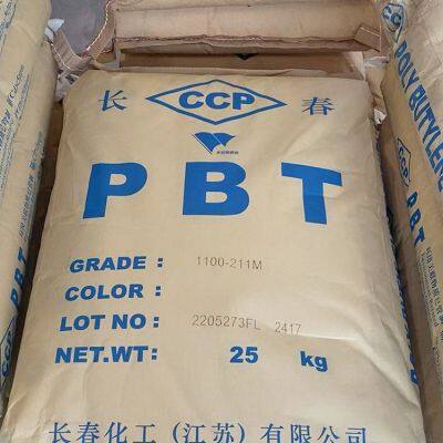Granulados de PBT Changchun PBT 4830 BK de grau retardante de chamas e refor?ados com 30% de fibra de vidro