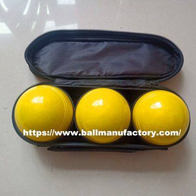 supply colored petanque boules ball bocce boccia ball set