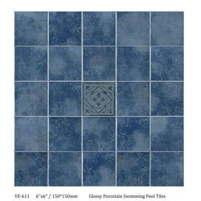 150x150mm Porcelain Swimming Pool Tiles photo-5
