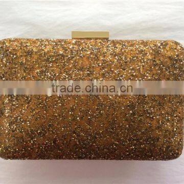 hotfix crystal hardcase clutch,handmade glitter women handbags