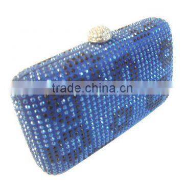 Newest hard case skull evening bag