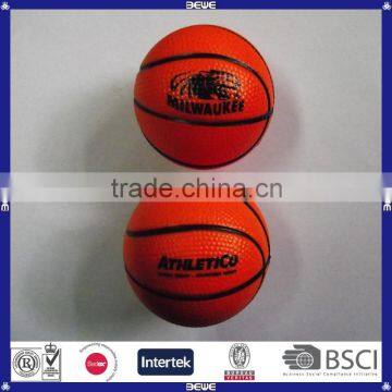 pu material sports ball basketball shape stress ball