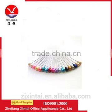 2015 Popular Best Price Colored Steel Pearl Pin With High Quality