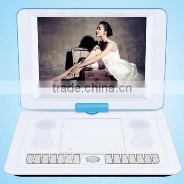 cheap 10inch portable dvd player with fm/tv/game